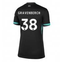 Maglie da calcio Liverpool Ryan Gravenberch #38 Seconda Maglia Femminile 2024-25 Manica Corta